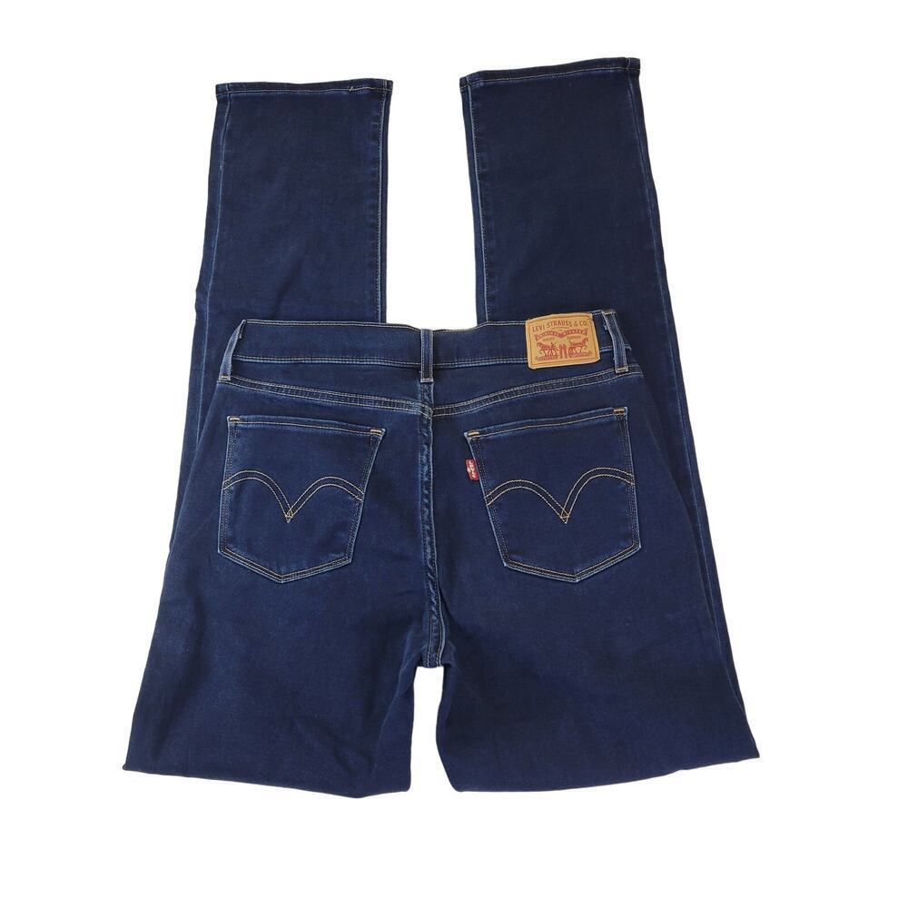 487 Levis 314 Shaping Straight Women's Jeans Sz 27x32 - Blue Slimming